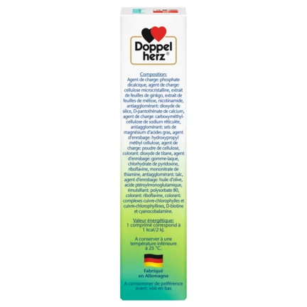 Illustration of the product packaging Doppelherz aktiv Harmonivit side view right